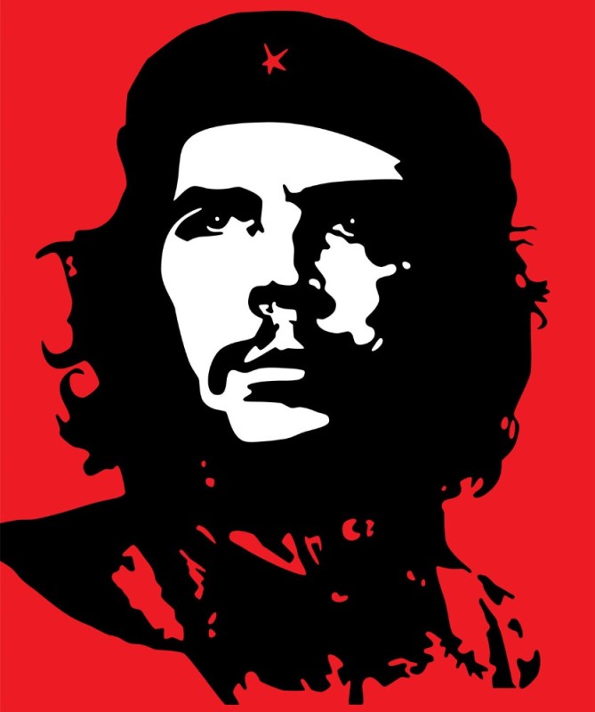 Create meme: che Guevara , portrait of che guevara, che guevara art