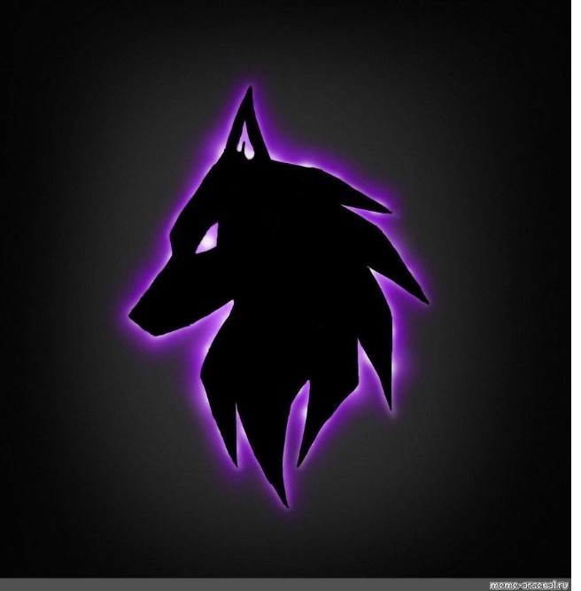 Create meme: wolf emblem, avatar for steam, wolf neon