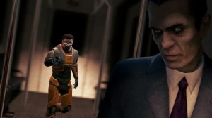 Create meme: half life 2, hunt down the freeman, g man