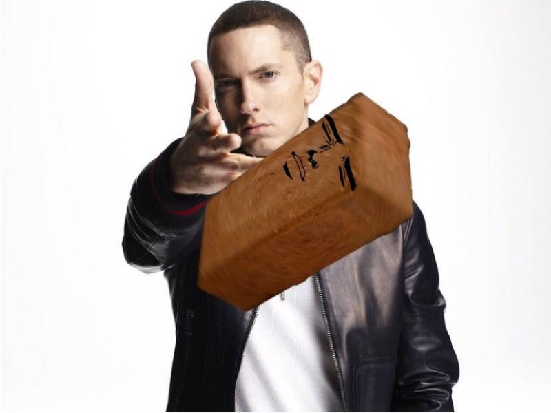 Create meme: eminem rap year, eminem not afraid, rapper Eminem