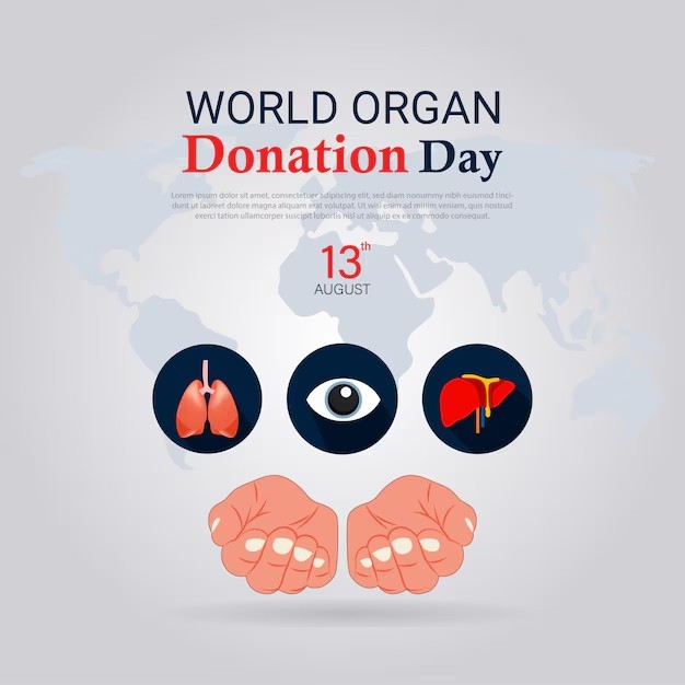 Create meme: organ donation, text , organ donation day