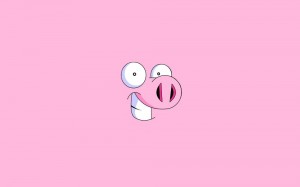 Создать мем: cute pig, обои на телефон для подростков, тупые фоны для вайбера