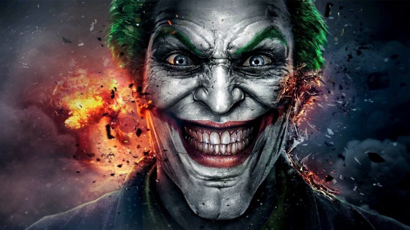 Create meme: the evil joker, new Joker, Batman Arkham Knight Joker