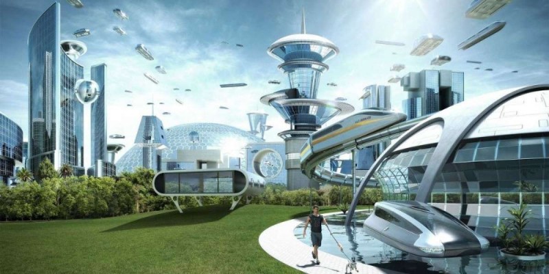 Create meme: the city of the future architecture, the architecture of the future, future projects