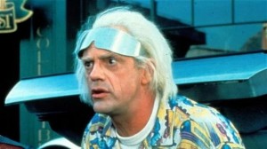 Create meme: back to the future 1985, Doc brown, Marty McFly