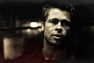 Создать мем: первое правило, отвергнутая, tyler durden