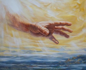 Create meme: hand, the creation of Adam, icon