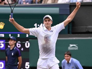 Создать мем: уимблдон, большой теннис, hurkacz federer wimbledon