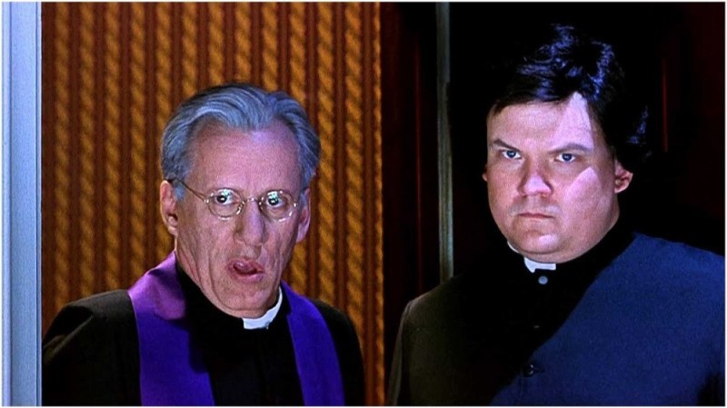 Create meme: father fuck, The exorcist James Woods, The exorcist movie well fuck it