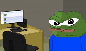 Create meme: Pepe the frog, pepe, business finance