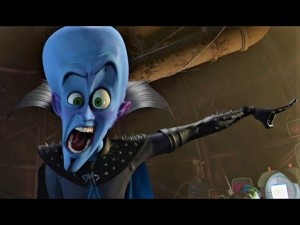 Create meme: megamind