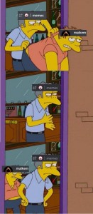 Barney the simpsons - Create meme / Meme Generator - Meme-arsenal.com