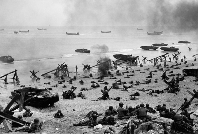 Create meme: Omaha beach 1944, The Normandy operation, The Normandy Landings 1944 Omaha