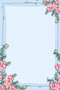 Create meme: flowers frame