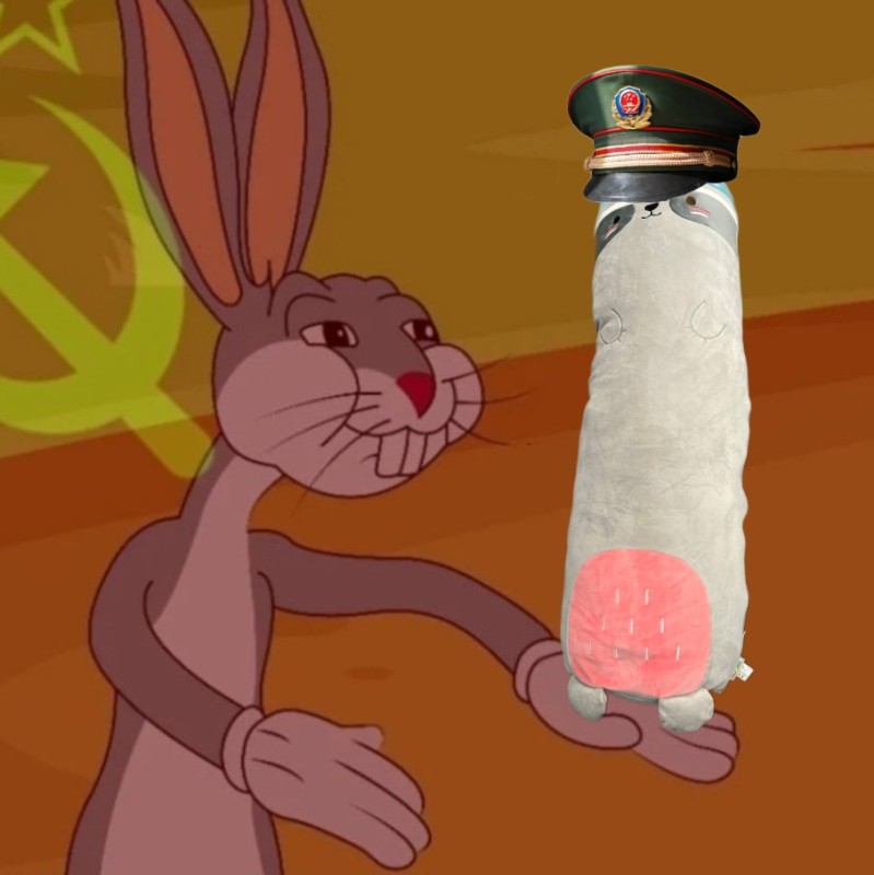 Create meme: bugs Bunny , bugs Bunny is a Communist meme, bugs Bunny meme