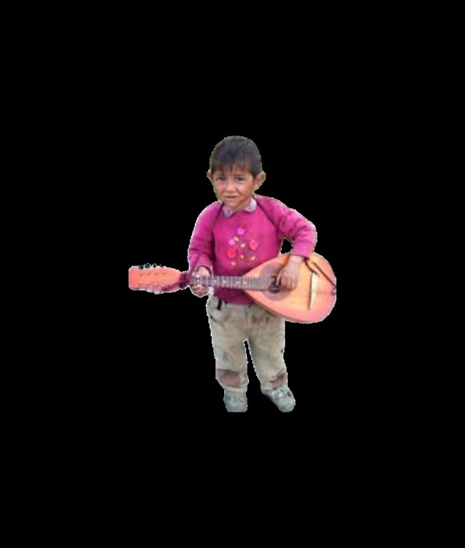 Create meme: a boy with a guitar toy, the boy plays the guitar, gypsy boy