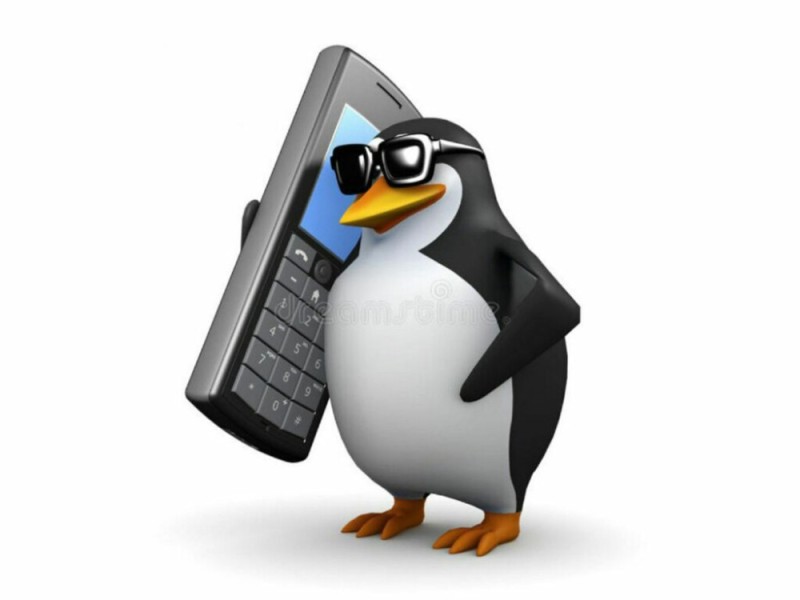 Create meme: memes with a penguin in glasses, meme penguin phone, the penguin with the phone