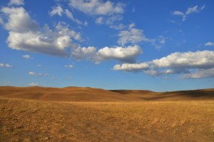 Create meme: Mongolia, Gobi desert photos, the vast expanses of the desert