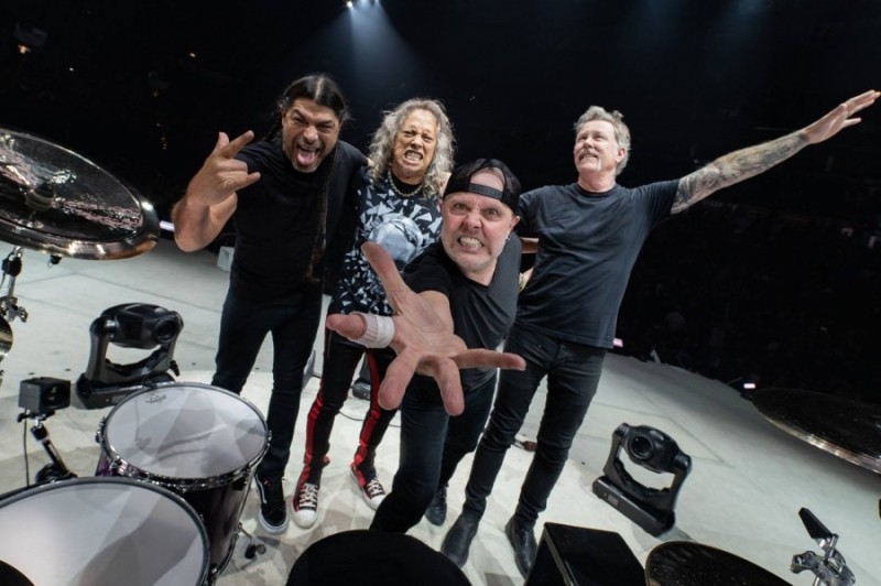 Create meme: metallica , Metallica 2020 band, all within my hands foundation