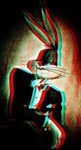 Create meme: Yegor Letov, the bugs Bunny, bugs Bunny