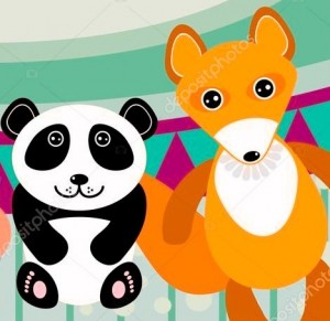 Create meme: Panda bear, Panda big and small, super panda