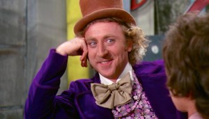 Create meme: Willy Wonka meme original, tell Willy Wonka, task