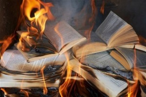 Create meme: the book in the fire picture, poetry, books