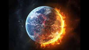 Create meme: earth, the end of the world, planet