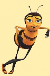 Create meme: cartoon bumblebee cool, bumblebee cartoon, bee movie sneakers