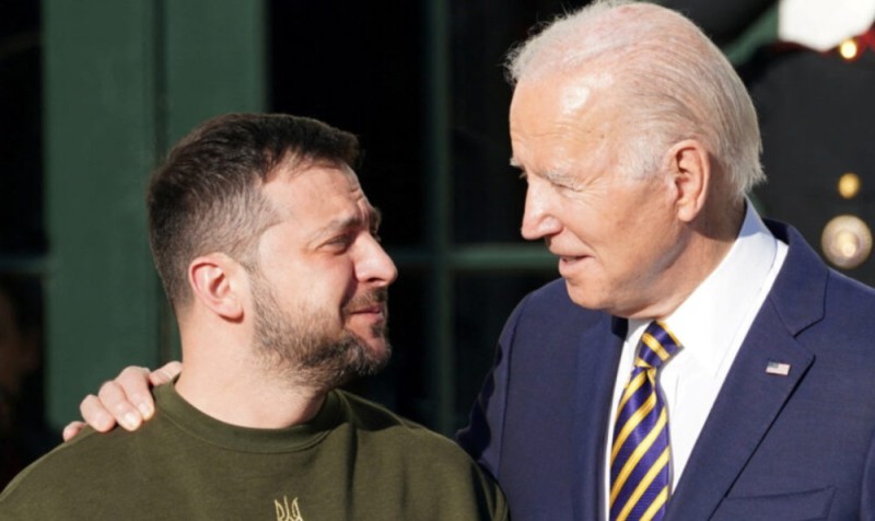 Create meme: Biden and Zelensky in Kiev 2023, Joe Biden and Zelensky, president joe biden