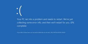 Create meme: blue screen of death windows, blue screen Windows, blue screen