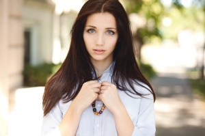 Create meme: model Emily Rudd, redhead emily rudd, emily rudd with owl