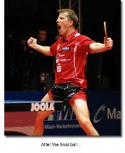 Create meme: Vladimir Samsonov, tennis, table tennis