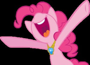 Create meme: my little pony the movie, pinkie pie smile, pony