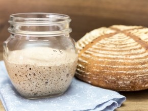 Create meme: rye sourdough, sourdough for bread, sourdough for bread at home