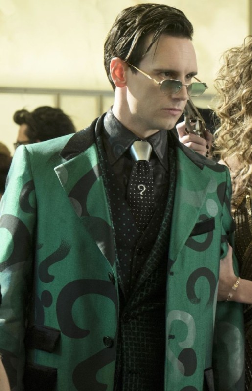 Create meme: Edward nygma Gotham, gotham rise of the villains, gotham the riddler