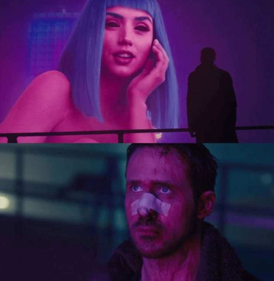 Create meme "blade runner 2049, blade runner, blade runner 2049 Gosling