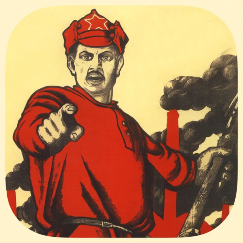 Create meme: Soviet posters , poster , have you signed up as a volunteer?