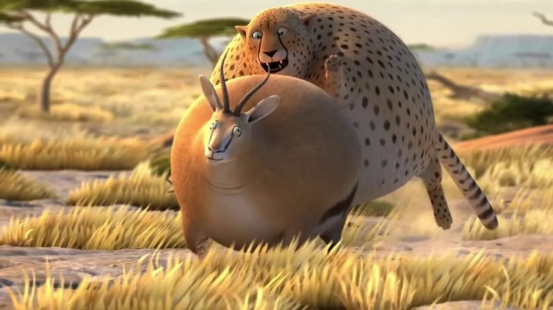 Create meme: round animals cartoon, animals cartoon, fat animals cartoon