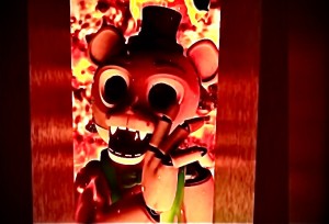 Create meme: darkness, freddy, five nights at Freddy's