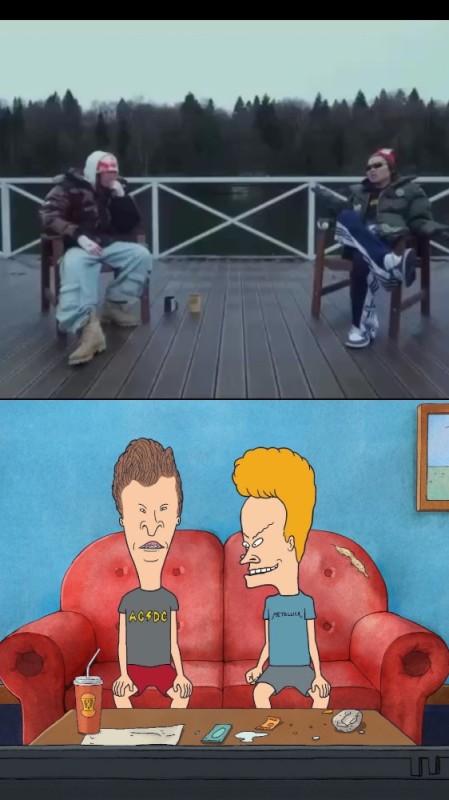 Create meme: Beavis , Mike Judge Beavis and Butthead, beavis and butthead 2022