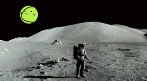 Create meme: man on the moon, the surface of the moon, the Americans on the moon