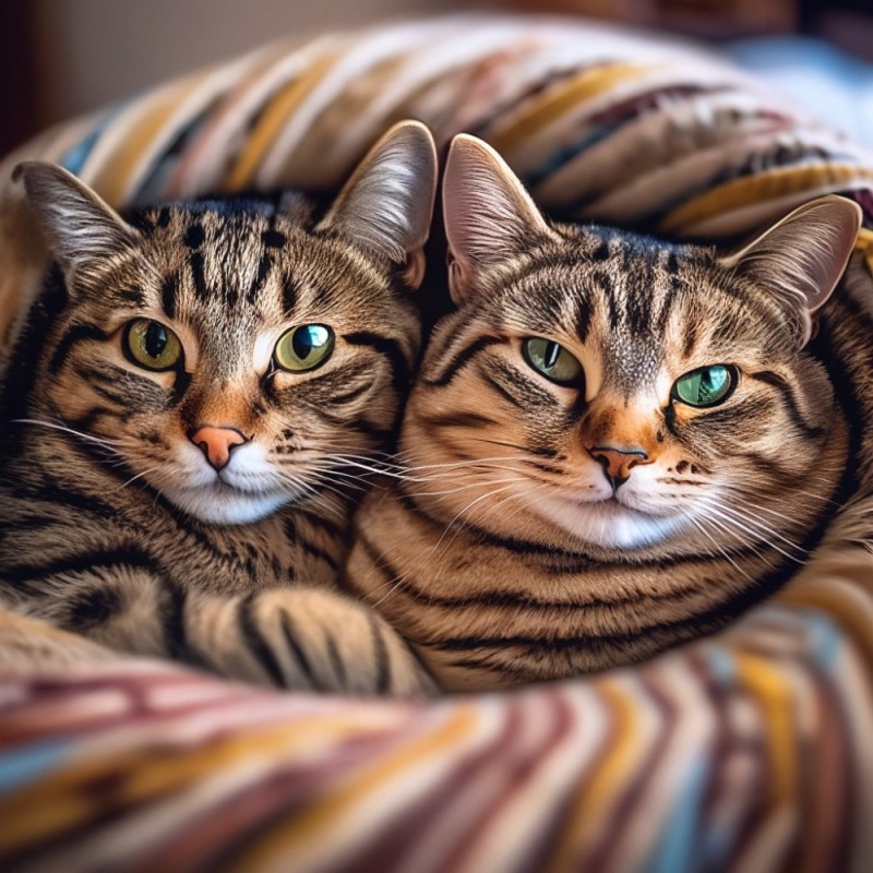 Create meme: the cat and the cat , cat-Bengal, seals 