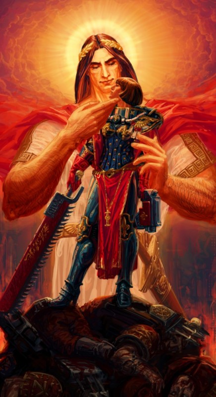 Create meme: Emperor warhammer, Warhammer 40,000 the Emperor, Warhammer God Emperor