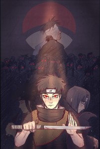 Create meme: naruto Mirai Sarutobi, naruto Uzumaki, uchiha shisui