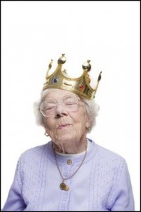 Create meme: Queen, grandma, grandma