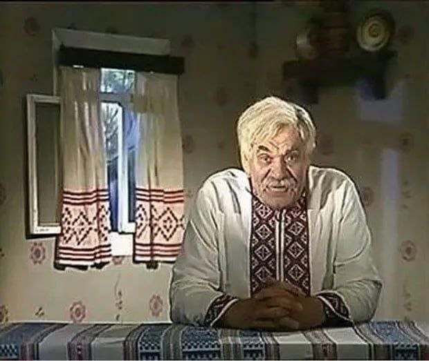 Create meme: Peter Efimovich Vesklyarov, grandfather Panas, malyata grandfather Panas