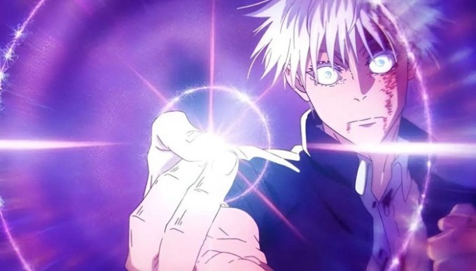 Create meme: jujutsu kaisen gojo, jujutsu kaisen, gojo satoru