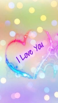 Create meme: i love you, love heart, beautiful hearts on a transparent background