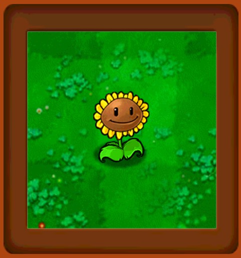 Create meme: zombies vs sunflower plants, plants vs zombies 2 sunflower, sunflower from plants vs zombies